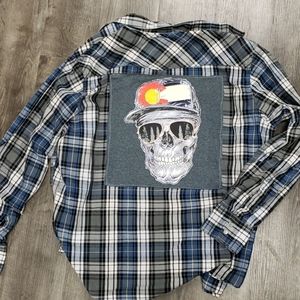 Pearl snap western shirt